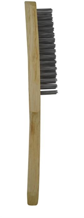 Čelična četka sa drvenom drškom JBM